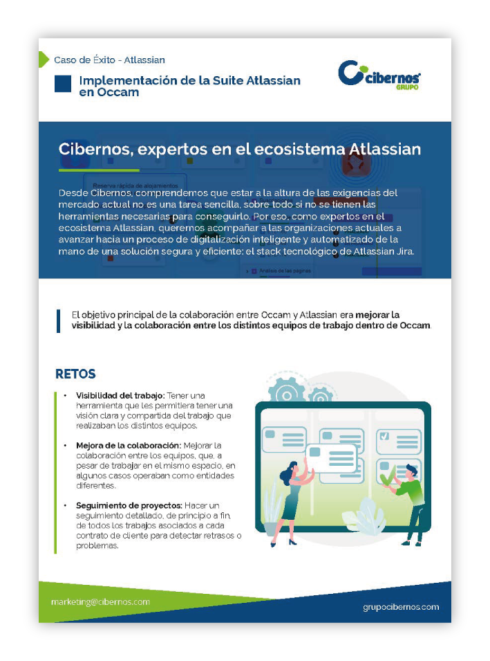 Portada: Implantación Atlassian en Occam